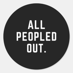 Sticker Rond Tout extrait