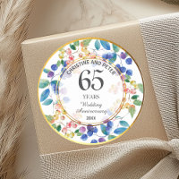 Tout mariage (65) Anniversaire Cadre doré Baies