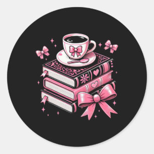 Sticker Rond Tout réservé pour la Saint-Valentin Professeur Coq