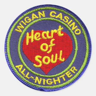 Sticker Rond Toute la nuit du Wigan Casino