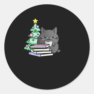 Sticker Rond Toute la programmation pour les amateurs de livres