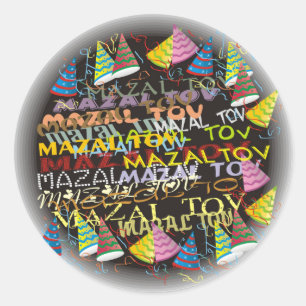 Sticker Rond tov mazout
