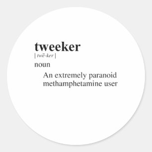 STICKER ROND TOXICOMANE