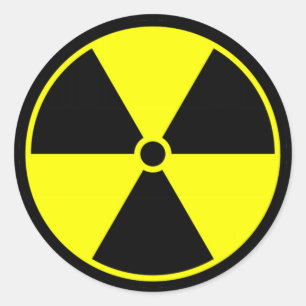 STICKER ROND TOXIQUE 2