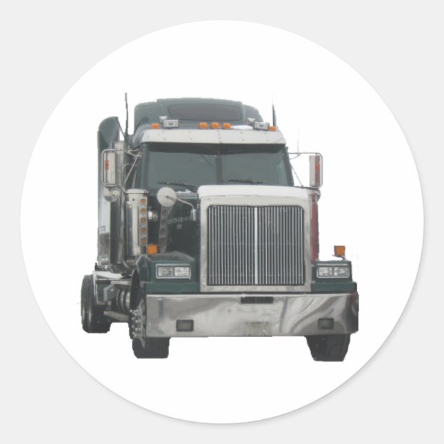 Sticker Rond tracteur de camion (Devant)