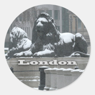 Sticker Rond Trafalgar Square Londres