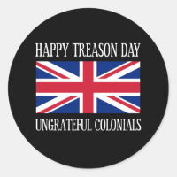 Trahison jour heureux Colonials 4 juillet ingrat