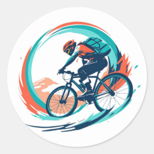 Sticker Rond Trail Rider