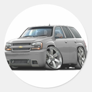 Sticker Rond Trailblazer Silver Truck