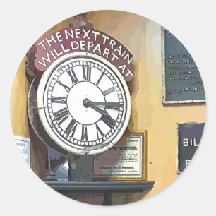 STICKER ROND TRAIN STATIONS