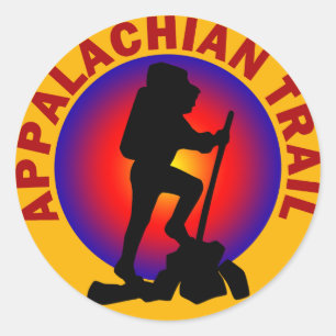 Sticker Rond Traînée appalachienne