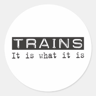 Sticker Rond Trains C'Est