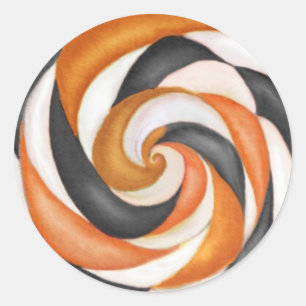 Sticker Rond Traitements d'Halloween