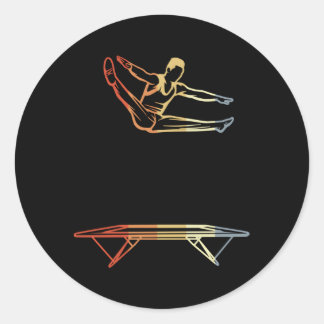 Sticker Rond Trampoline