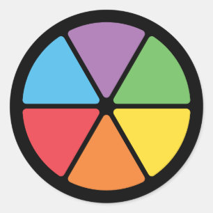 Sticker Rond Tranches de connaissances