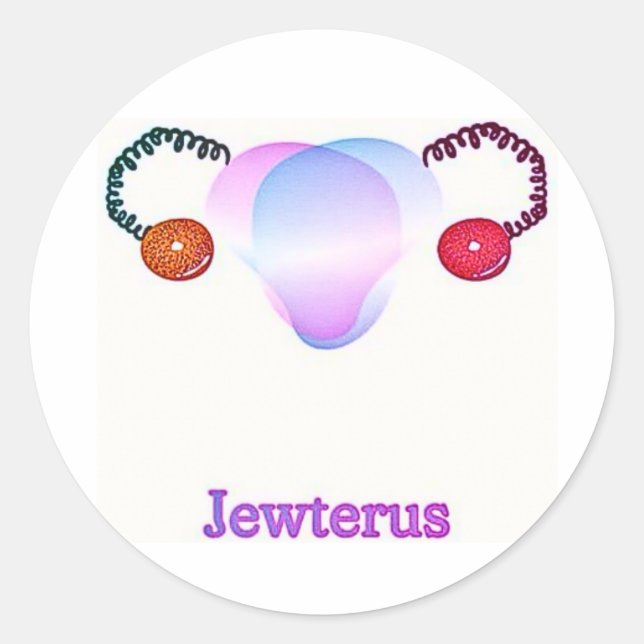 Sticker Rond Trans Jewterus (Devant)