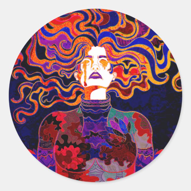 Sticker Rond Transformation  (Devant)