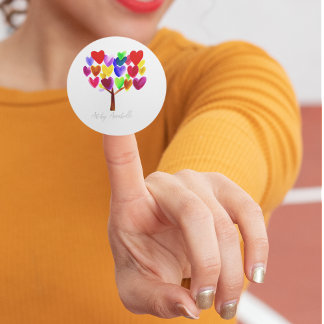 Sticker Rond Transformez l'oeuvre d'art ou le dessin de votre e