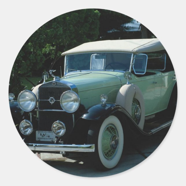 Sticker Rond Transport 141 (Devant)