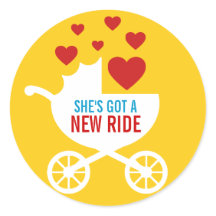 Transport bébé Nouveau Ride Douche Cadeau