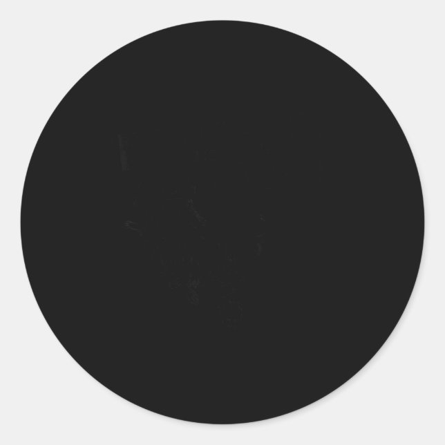 Sticker Rond Trashed Panda  (Devant)