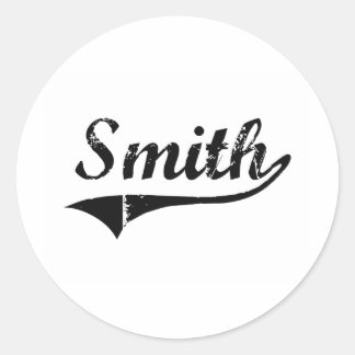 Sticker Rond Travail professionnel Smith