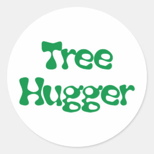 Sticker Rond Tree Hugger Produits & Designs!