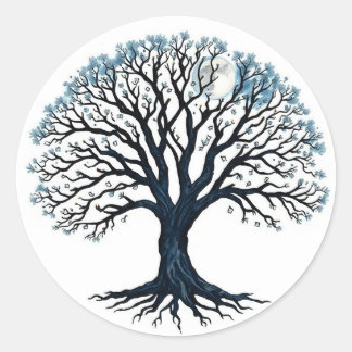 Sticker Rond Tree of Life