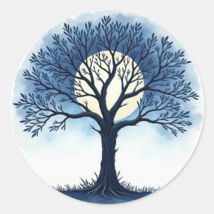 Sticker Rond Tree of Life