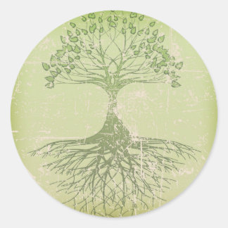 Sticker Rond Tree of Life
