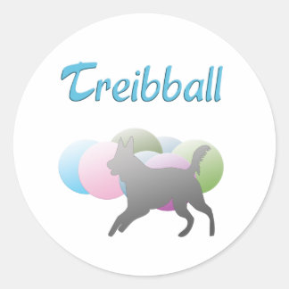 Sticker Rond Treibball