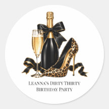 Trente sale fête d'anniversaire Black Gold