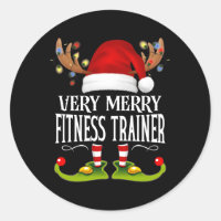 Très Joyeux formateur de fitness X-Mas