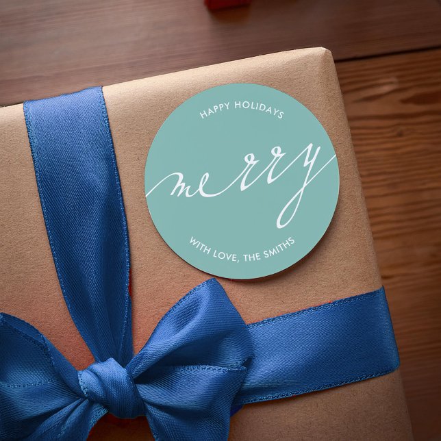 Sticker Rond Très Joyeux Noël (Créateur téléchargé)