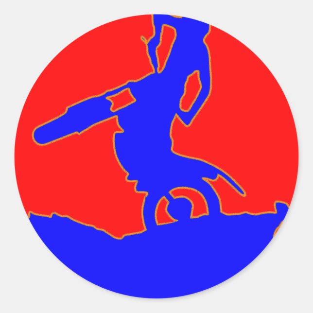 STICKER ROND TRIAL (Devant)