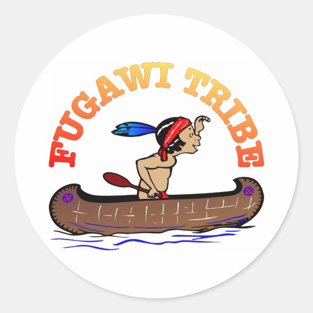 Sticker Rond tribu Fugawi (Devant)
