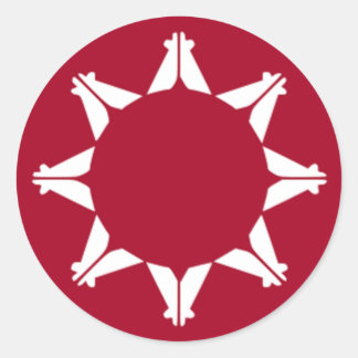 Sticker Rond tribu Lakota