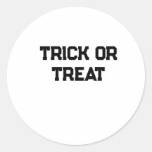 Trick ou. Traiter Halloween éffrayant noir simple