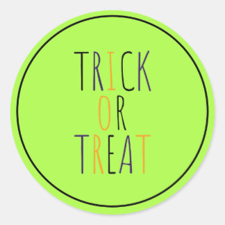 Sticker Rond Tricoter ou traiter