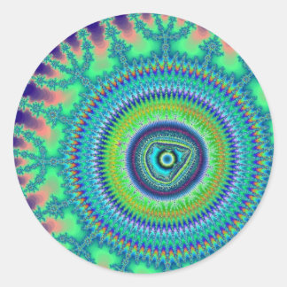 Sticker Rond trippé