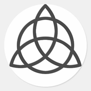 Sticker Rond Triquetra