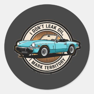 Sticker Rond Triumph Spitfire
