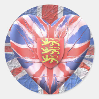 Sticker Rond Trois Lions