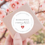 Sticker Rond Trousse de récupération de pique-nique Coeur Fête<br><div class="desc">Ces autocollants amusants feraient un merveilleux ajout à vos fournitures après la fête! Customisez-les facilement en cliquant sur l'option "personnaliser".</div>