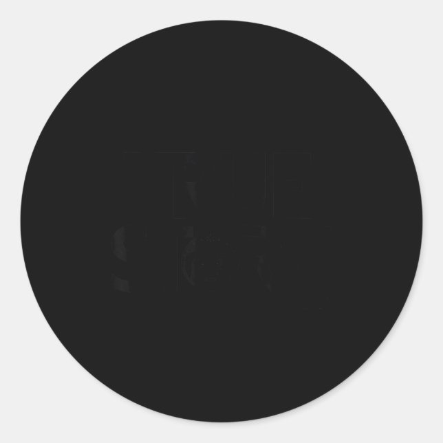 Sticker Rond True Story Nativity Scene John 3_16 Christian Chri (Devant)