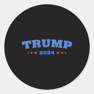 Sticker Rond Trump 2025 Reprenez l'élection de l'Amérique par l