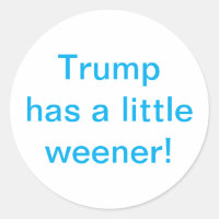Trump a un petit pénis Hankamer Artjunkhaus