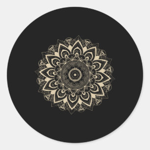 Sticker Rond Trump Clic Mandala Style 86 47 Subtle Resist 8647