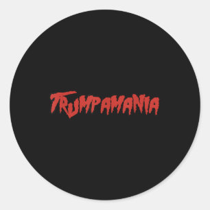 Sticker Rond Trump Convention républicaine lutte contre le mème