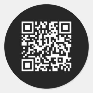 Sticker Rond Trump Dance Troll Qr Drôle Président Trump Dance C